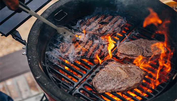 منقل کباب دست ساز؛ مسافرتی جنس استیل