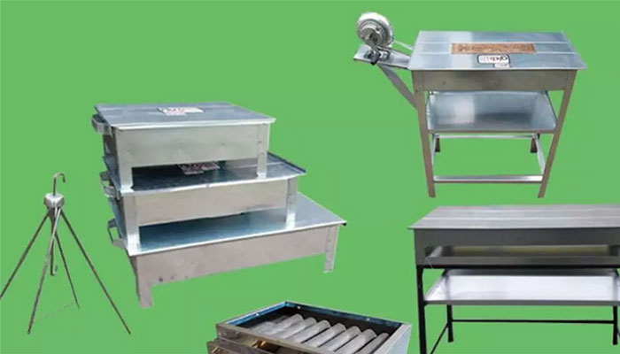 خرید منقل کباب ذغالی فن دار دستی