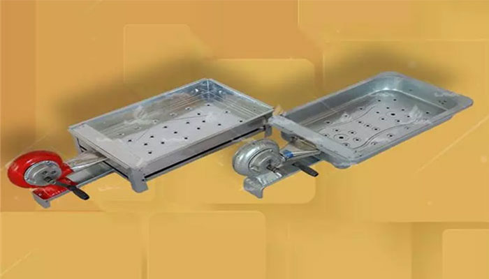 مشخصات منقل کباب ذغالی فن دار دستی