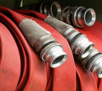 شیلنگ نخی آتش نشانی؛ کنفی برزنتی چند لایه مرغوب