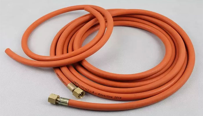 شیلنگ نسوز گاز؛ رنگی شفاف دو لایه ای ایمنی بالا منعطف