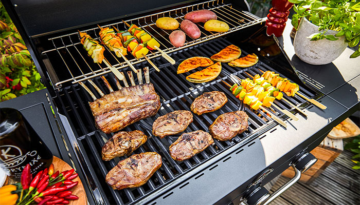 منقل چدنی کباب؛ مسافرتی خانگی فن دار